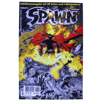 Spawn 50 Infinity Comic 2001 mit 3 Postern | Hoppla-Stuff